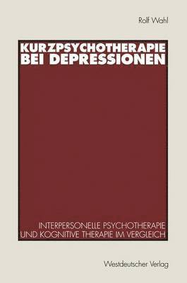 Kurzpsychotherapie bei Depressionen 1