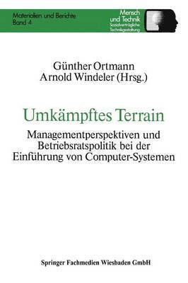 Günther Ortmann, Arnold Windeler - Umkämpftes Terrain, Häftad