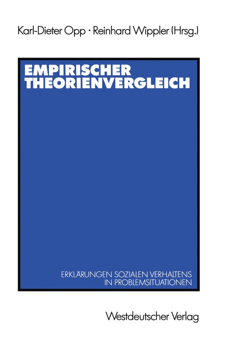 Empirischer Theorienvergleich 1