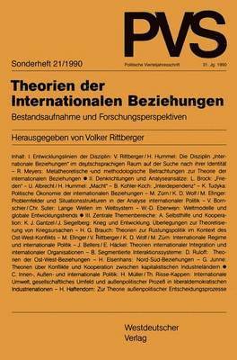 bokomslag Theorien der Internationalen Beziehungen