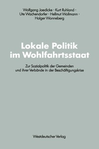 bokomslag Lokale Politik im Wohlfahrtsstaat
