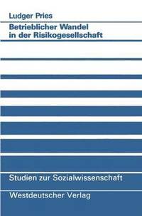 bokomslag Betrieblicher Wandel in der Risikogesellschaft