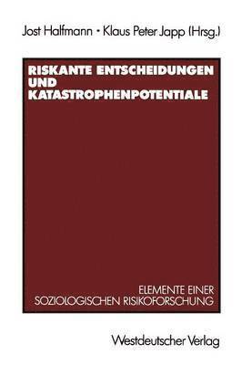 bokomslag Riskante Entscheidungen und Katastrophenpotentiale