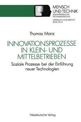 Innovationsprozesse in Klein- und Mittelbetrieben 1