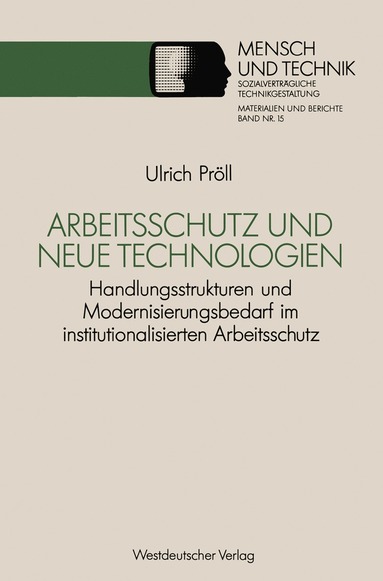 bokomslag Arbeitsschutz und neue Technologien