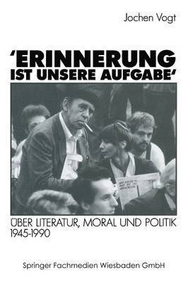 bokomslag 'Erinnerung ist unsere Aufgabe'