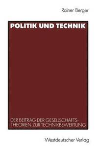 bokomslag Politik und Technik