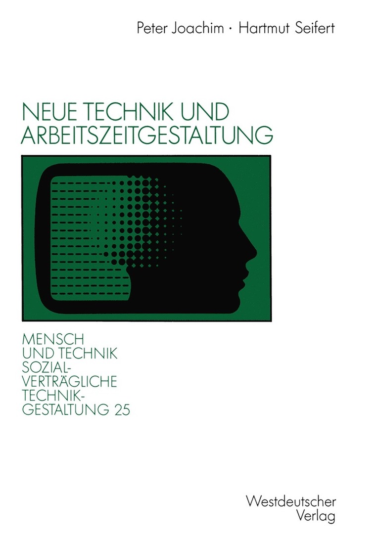 Hartmut Seifert, Peter Joachim - Neue Technik und Arbeitszeitgestaltung, Häftad