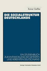 bokomslag Die Sozialstruktur Deutschlands
