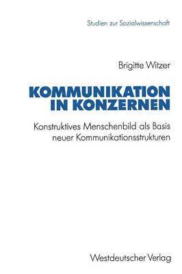 bokomslag Kommunikation in Konzernen