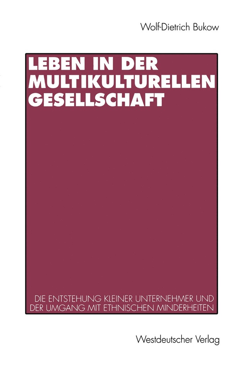 Leben in der multikulturellen Gesellschaft 1