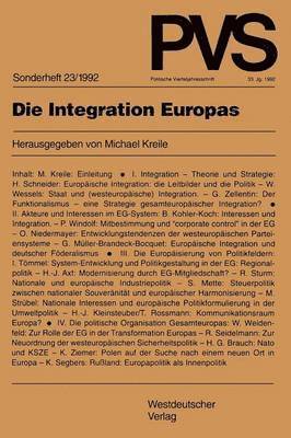 Die Integration Europas 1