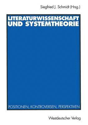 bokomslag Literaturwissenschaft und Systemtheorie