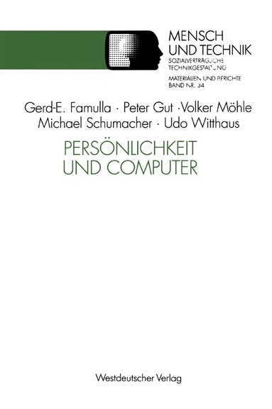 Famulla Gerd-Ewald - Persönlichkeit und Computer, Häftad