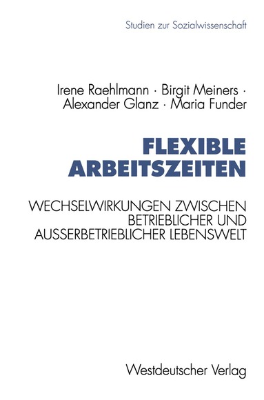 bokomslag Flexible Arbeitszeiten