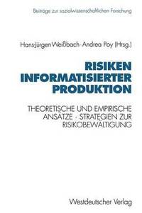 bokomslag Risiken informatisierter Produktion
