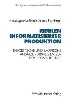 bokomslag Risiken informatisierter Produktion