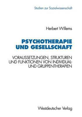 bokomslag Psychotherapie und Gesellschaft