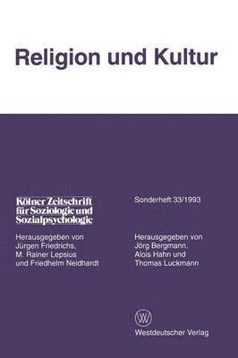 bokomslag Religion und Kultur