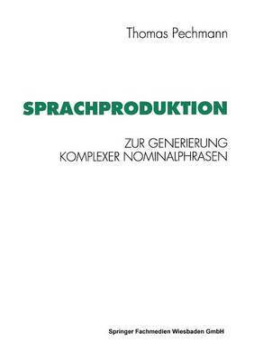 bokomslag Sprachproduktion