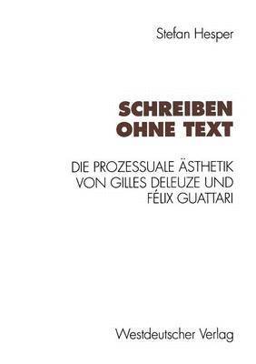 bokomslag Schreiben ohne Text