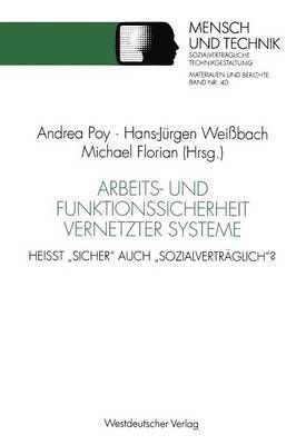 Arbeits- und Funktionssicherheit vernetzter Systeme 1