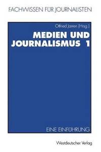 bokomslag Medien und Journalismus 1