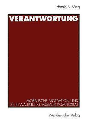 bokomslag Verantwortung