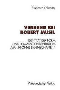 bokomslag Verkehr bei Robert Musil