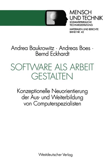 bokomslag Software als Arbeit gestalten