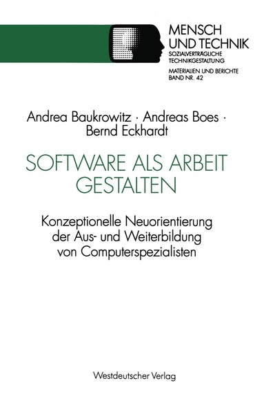 bokomslag Software als Arbeit gestalten