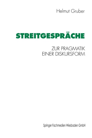 Helmut Gruber - Streitgespräche, Häftad