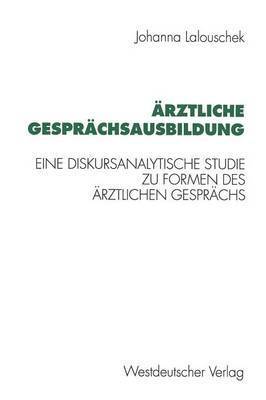 bokomslag Ärztliche Gesprächsausbildung