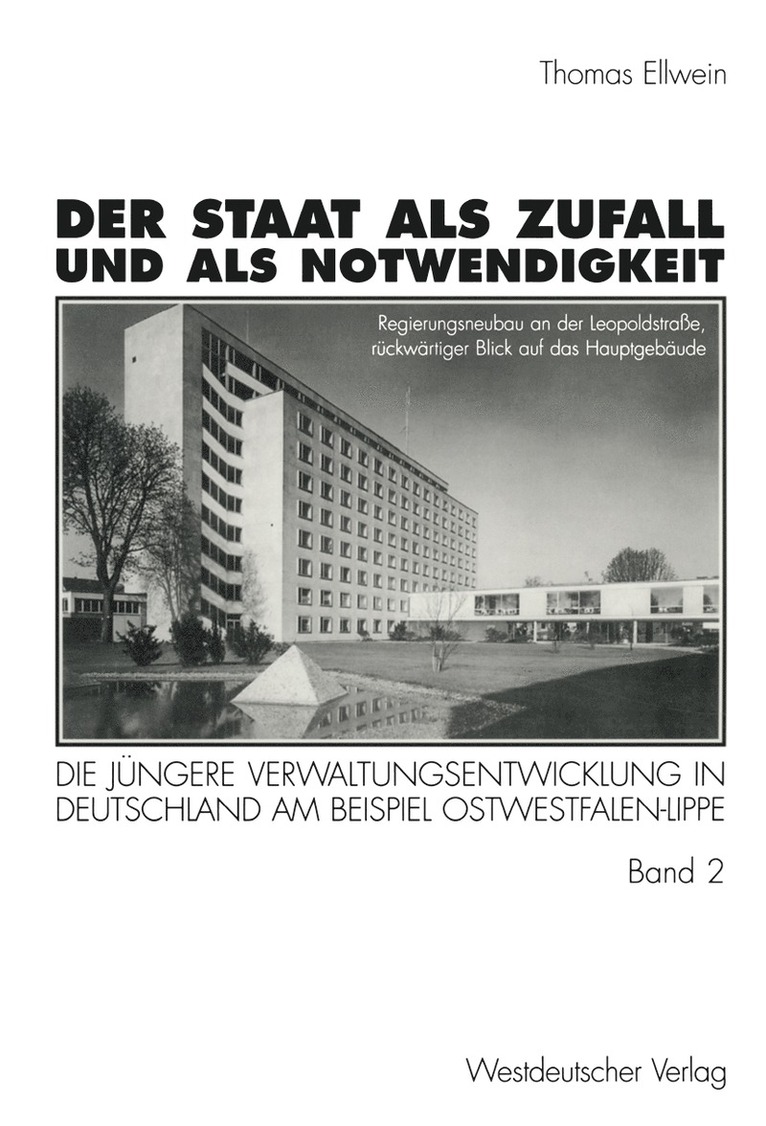 Thomas Ellwein - Der Staat als Zufall und als Notwendigkeit, Häftad