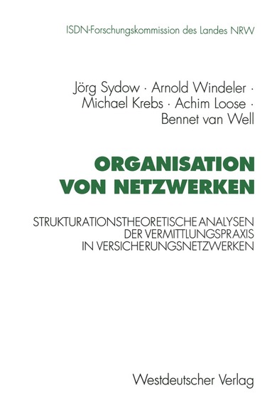 bokomslag Organisation von Netzwerken