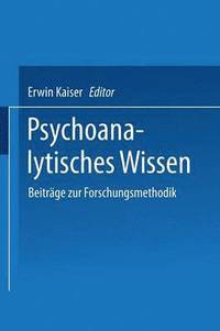 bokomslag Psychoanalytisches Wissen