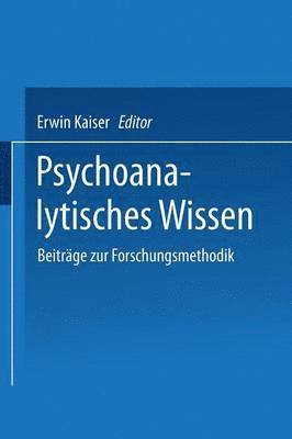 bokomslag Psychoanalytisches Wissen