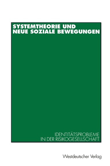 Kai-Uwe Hellmann - Systemtheorie und neue soziale Bewegungen, Häftad