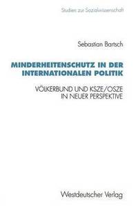 bokomslag Minderheitenschutz in der internationalen Politik