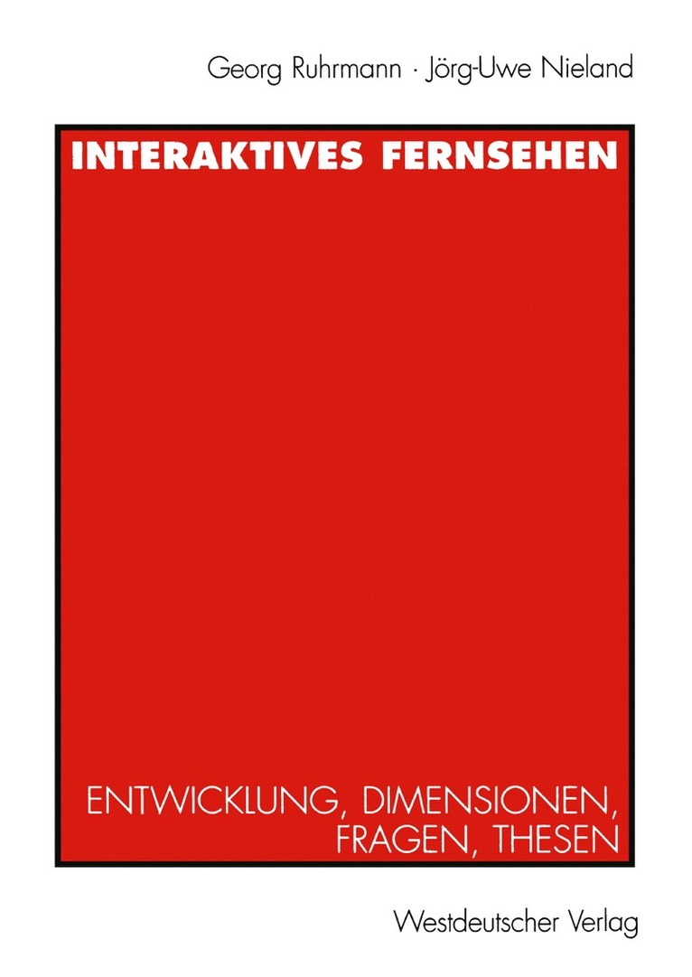 Interaktives Fernsehen 1