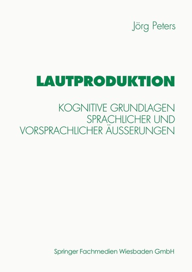 bokomslag Lautproduktion