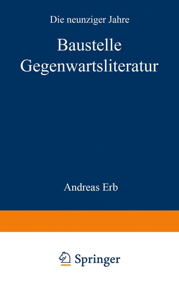 Baustelle Gegenwartsliteratur