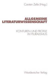 bokomslag Allgemeine Literaturwissenschaft