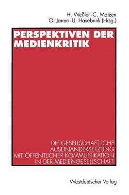 bokomslag Perspektiven der Medienkritik