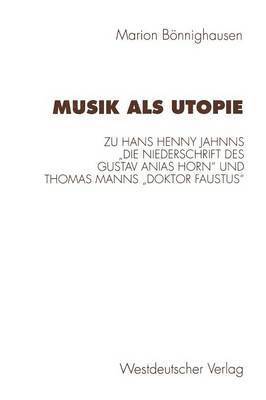 Musik als Utopie 1