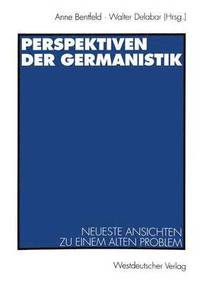 bokomslag Perspektiven der Germanistik