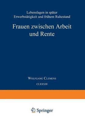 bokomslag Frauen zwischen Arbeit und Rente