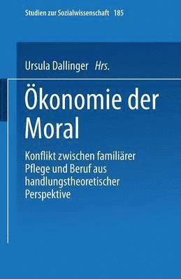 bokomslag konomie der Moral