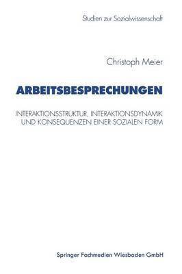 Arbeitsbesprechungen 1