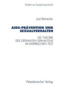 bokomslag AIDS-Prvention und Sexualverhalten